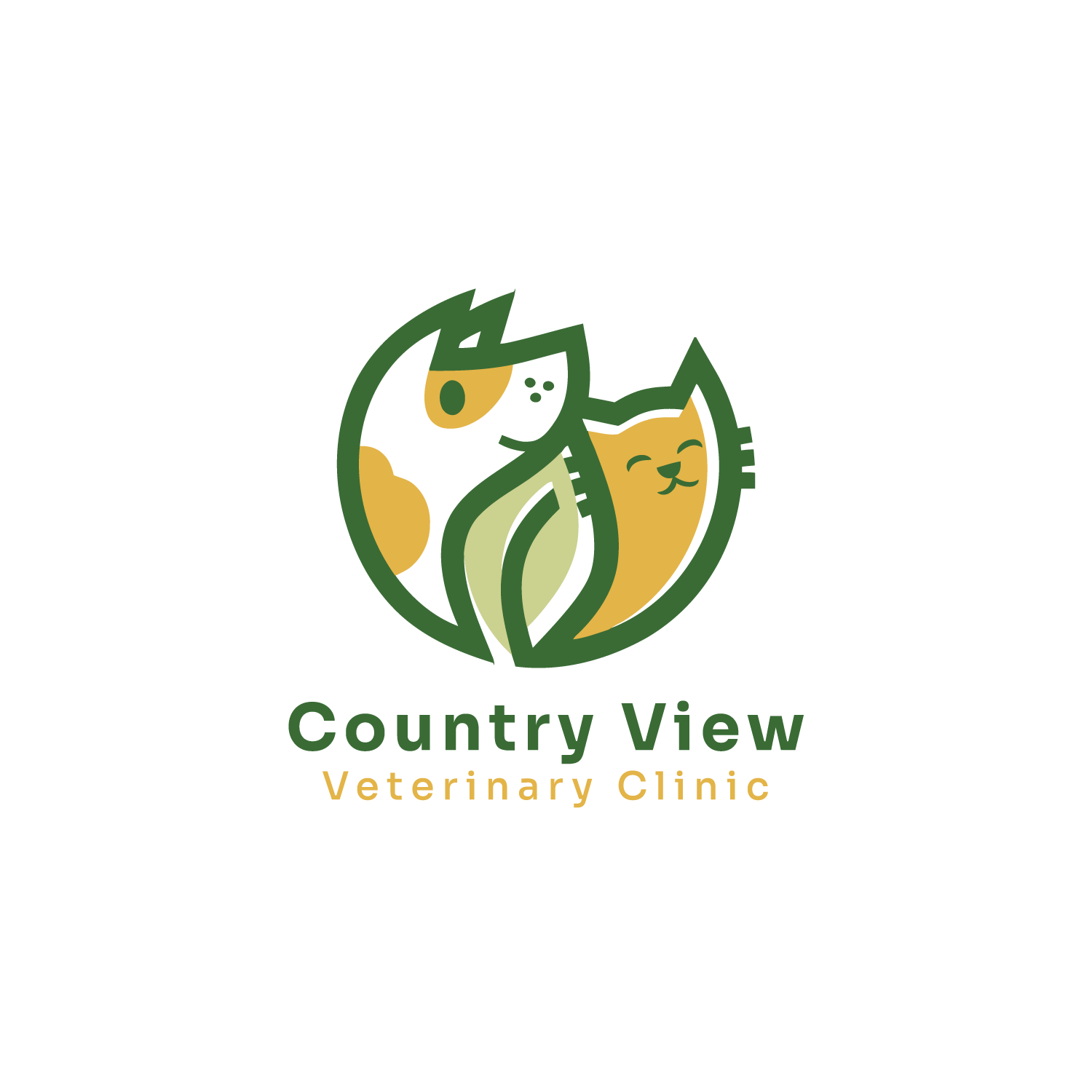 Country View Veterinary Clinic Logo