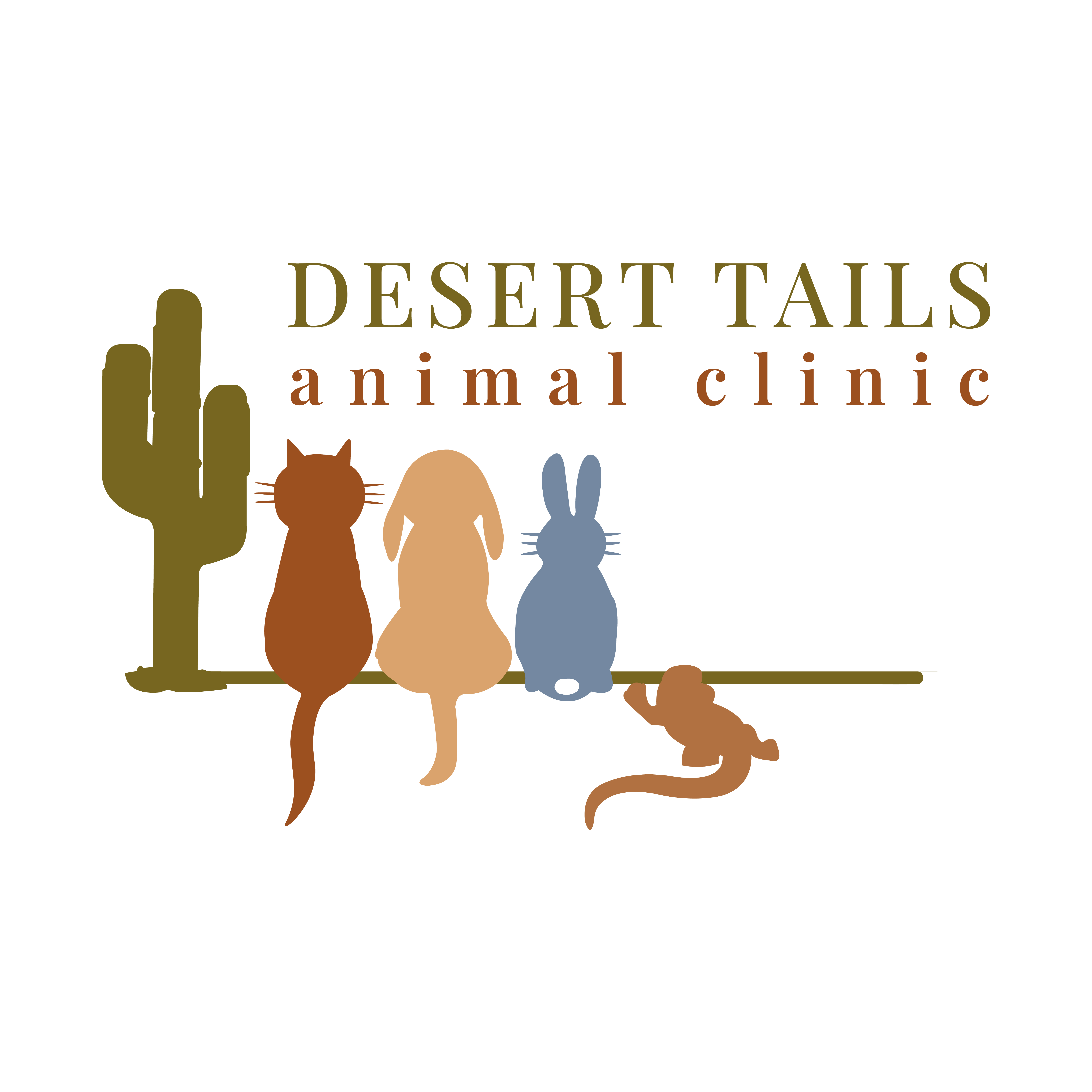 Desert Tails Animal Clinic Logo