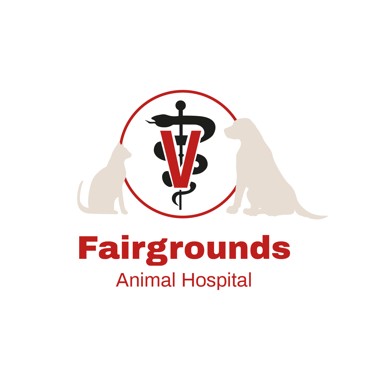 Fairgrounds Animal Hospital Logo