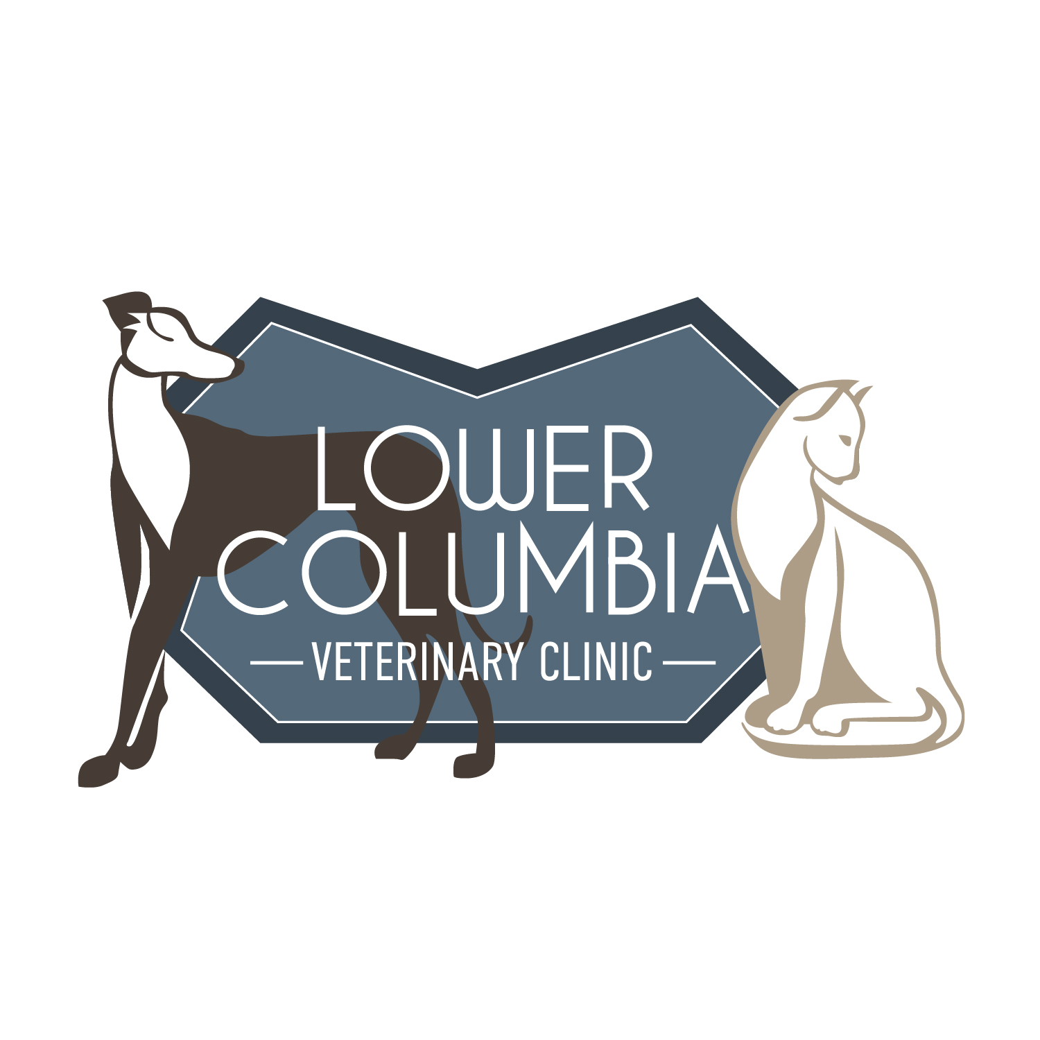 Lower Columbia Veterinary Clinic Logo