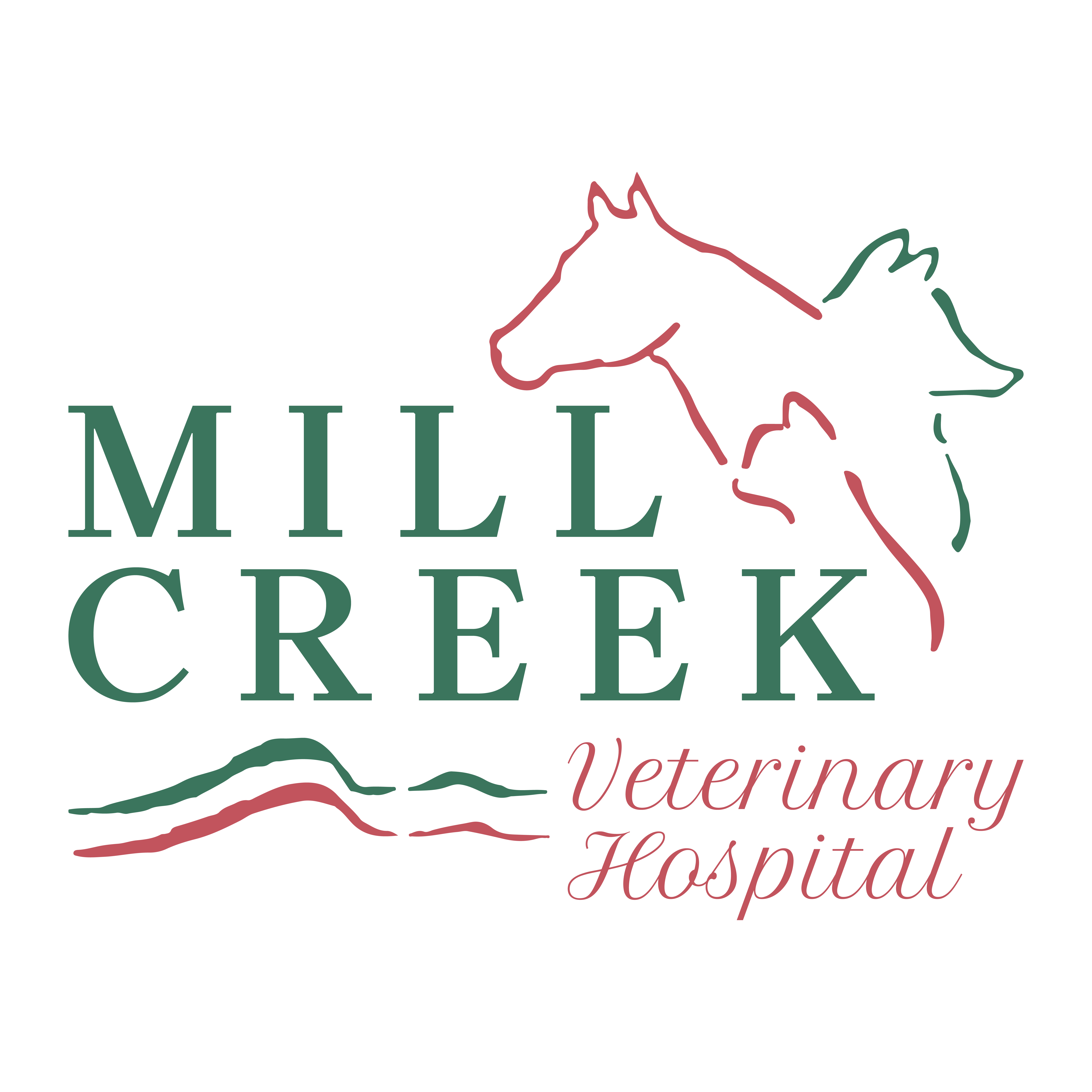 Mill Creek Veterinary Hospital Logo