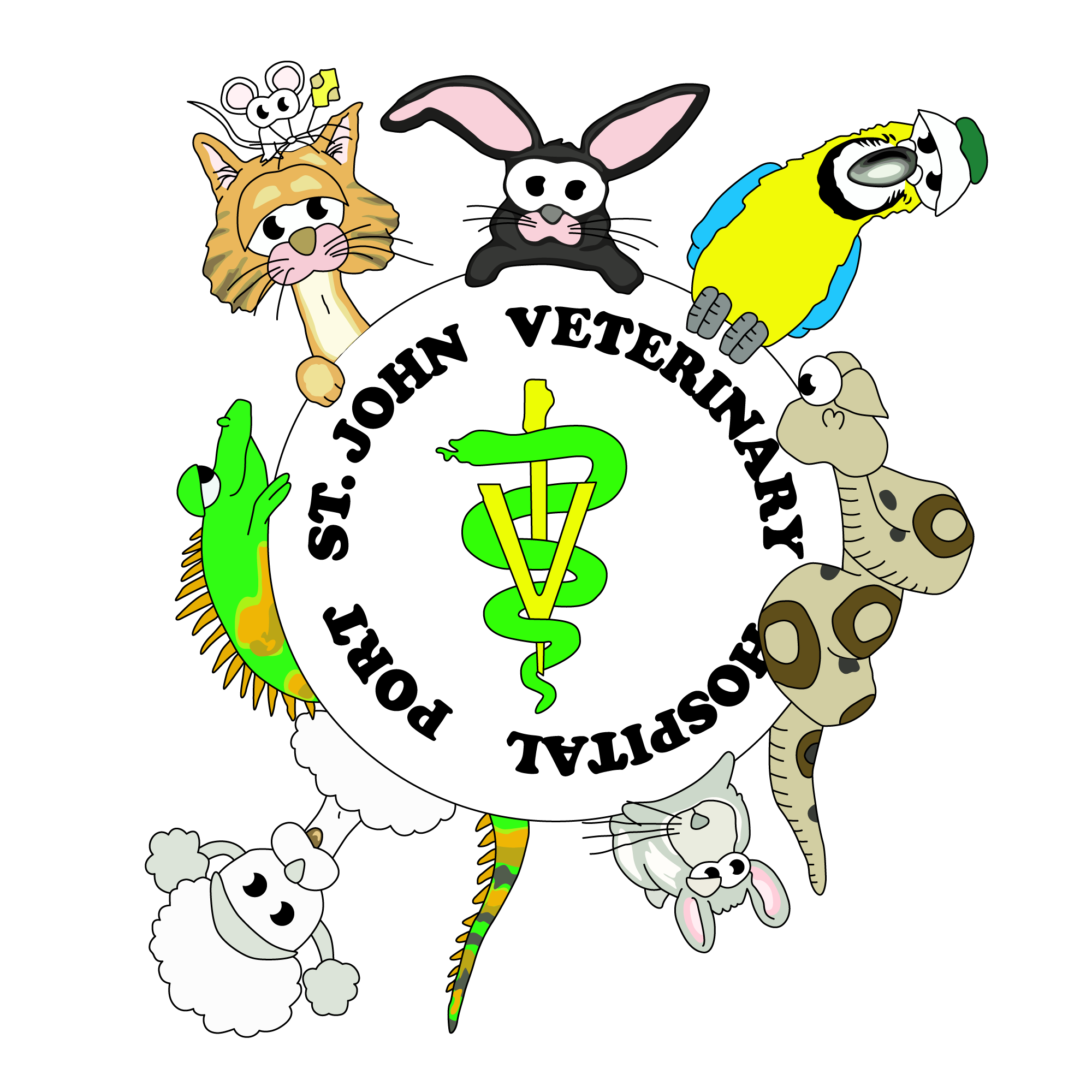 Port St. John Veterinary Hospital Logo