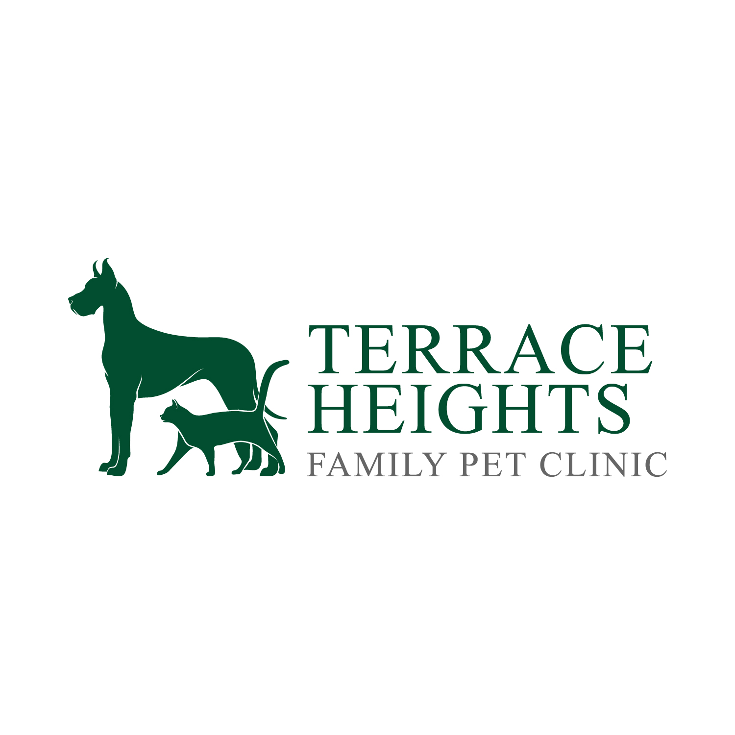 Terrace Heights Family Pet Clinic Logo
