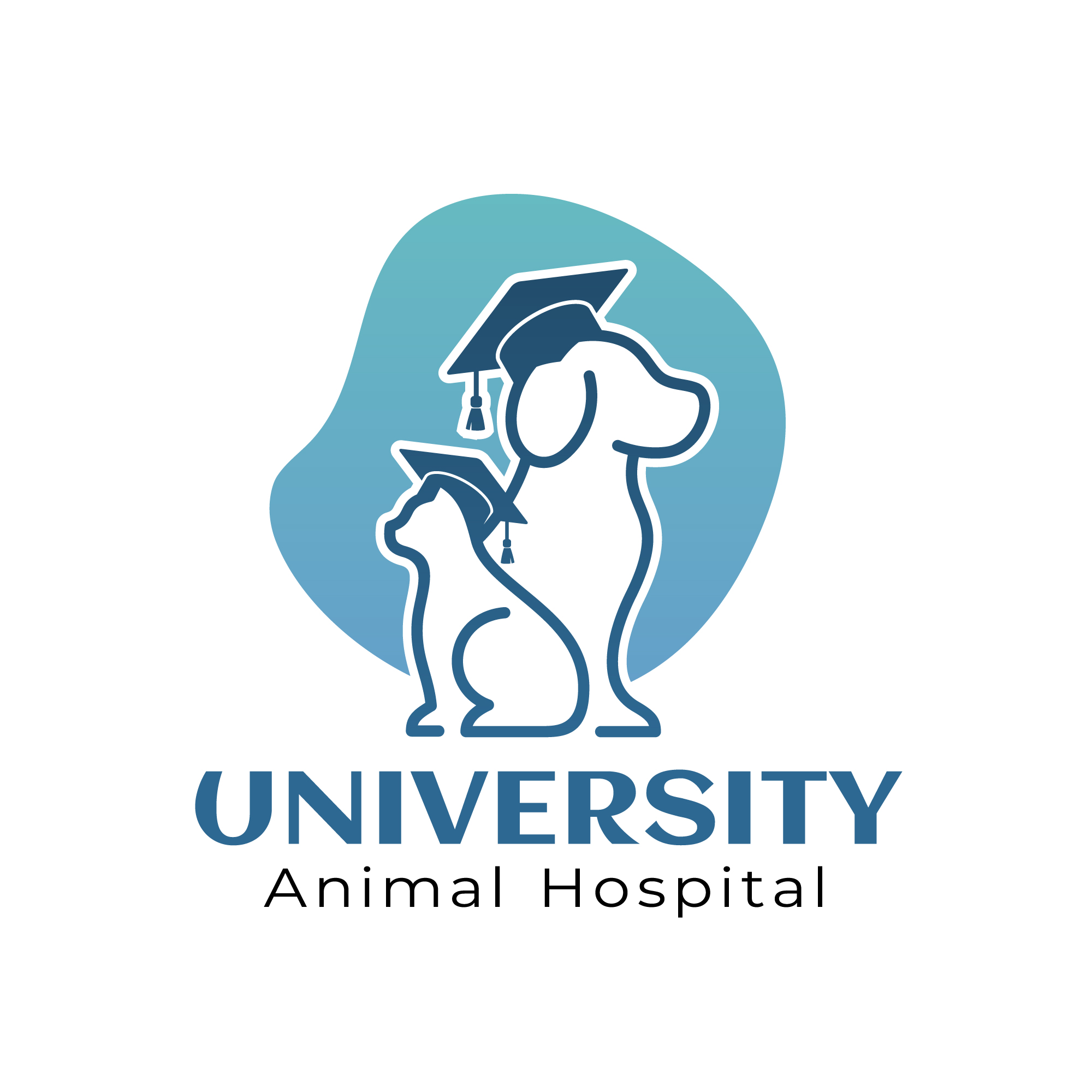 University Animal Hospital Logo