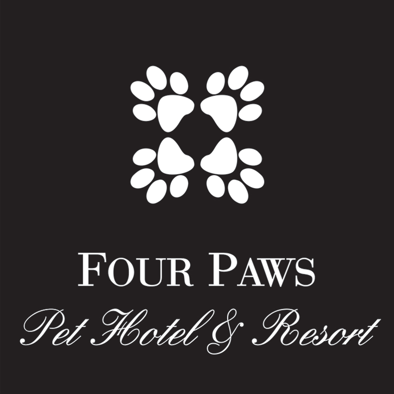 Four Paws Pet Hotel & Resort Logo