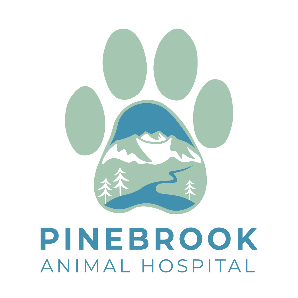 Pinebrook Animal Hospital Logo