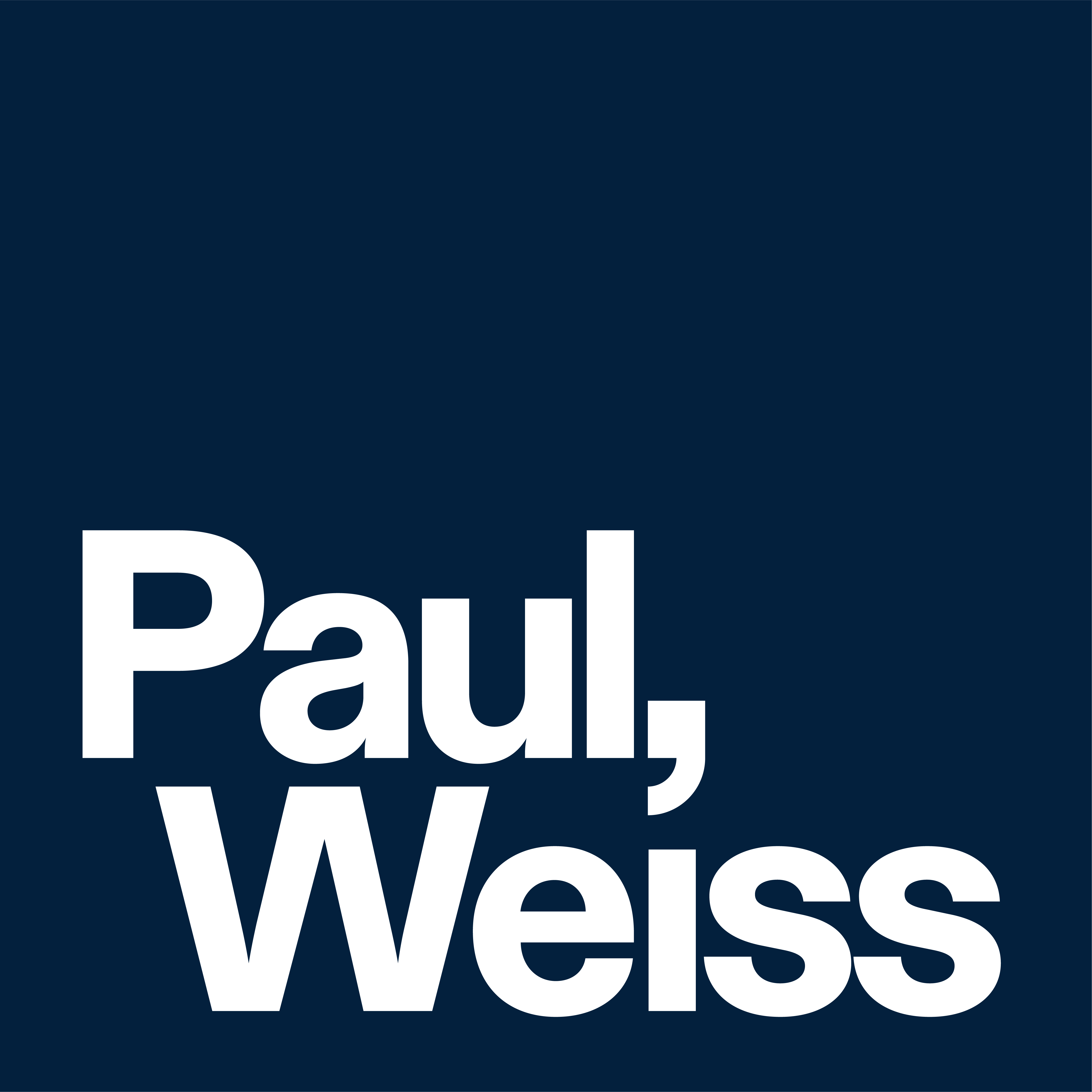 Paul Weiss Business Professionals Logo
